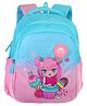 Faber Castle Height 14 Inches Doll Printed School Backpack - Light Blue