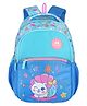 Faber Castle Height 16 Inches Sea Life Printed School Backpack - Light Blue