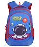 Faber Castle Height 17 Inches Space Theme Printed School Backpack - Navy Blue