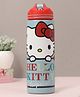 Hello Kitty Non Insulated Steel Sipper Water Bottle Blue & Red - 700 ml