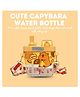Cots and Cuddles 3D Capybara Design 2 Compartment 580ml Water Bottle for Kids