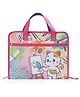 Echo Boomers A4 Kids Drawing Bag | Art & Stationery Organizer with Zipper Pocket (Let's Get Creative Theme)