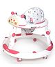 PLAYROOTS Adjustable Baby Walker with Music , Light & 360° Wheels - Pink