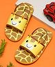 ONYC Giraffe Detailed Sliders - Yellow
