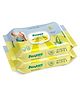 Bumpers Soft Cleansing Baby Wipes with Aloe Vera Extracts  72 Counts/Pack (Set of 2) (144 Wipes)
