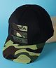 PASSION PETALS Camouflage Printed  Baseball Cap - Black  - Circumference - 46cm