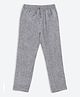 Charkhee Cotton Woven Textured Trouser - Grey