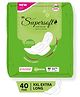 CPLSupersoft Ultra Secure XXL with 320mm Length, Gel Lock Absorption & Wide Back Wings Sanitary Pad (Pack of 40)