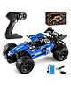 AKN TOYS 1:12 Scale Rc Car for Kids ,fast Remote Control Monster Truck 2wd 20km/h Off-road Toy, Alloy Shell, Led Lights, Off Road - Pack of 1 - ( Color May Vary )