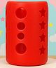 The Cheeky Kidzz Baby Nursing Feeding Bottle Silicone Cover Suitable For 100ml To 150ml Feeder Glass Narrow Neck Bottles (RED)