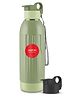 Milton Steel Vigor 600 Thermoware PU Insulated Hot & Cold Water Bottle With Leak Proof Lid Military Green - 520 ml