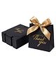 FunBlast Decorative Paper Folding Gift Box with Ribbons  Pack of 10 Pcs (Black)