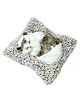 FunBlast Cute Sleeping Cat Plush With Meow Sound - Grey