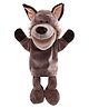 FunBlast Wolf Shaped Soft Plush Hand Puppets for Kids  Pack of 1 Puppet (Multicolor)