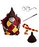 Babymoon Set of 4 Baby Kids Harry Potter Scarf, Specks, Wand And Cap Baby Photography Props Costume Baby Gift Set