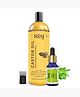 1  Rey Naturals Premium Cold Pressed Castor Oil  200 ML..vb|1  Rey Naturals Tea Tree Essential Oil for Skin, Hair and Acne care /15 ml fg