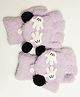 Petite and Posh Fur Detailed Winter Gloves - Lilac