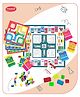 Aditi Toys Business Game Board with Coins 5 Fun Board Games in 1 Includes Business Ludo Snakes & Ladders Cricket & Treasure Island BIS Approved - Multicolour