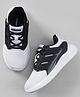 ADIDAS KIDS Lace Up Casual Shoes - White & Black