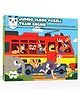 Play Panda Jumbo Floor Puzzle Train Engine with Big Thick Pieces- 24 Pieces