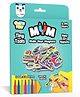 Play Panda MYM Colour & Play Tiny Tools DIY Magnets with 12 Sketch Pens- 25 Pieces