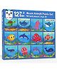 Play Panda 12 in 1 Ocean Animals Puzzle Set - Preschool Educational Activity for Kids - 48 Pieces