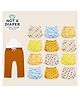 SuperBottoms Potty Training Combo | 12 Padded Underwear + Brown Diaper Pajama (2Y-3Y)