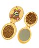 FunBlast Kaba Bear Theme Foldable Hair Comb with Mirror for Girls Pack of 1 (Random Color)