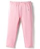 UCB Cotton Elastane Knit Full Length Solid Colour Leggings  - Light Pink