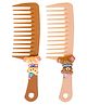 FunBlast Kaba Bear Wide Tooth Hair Comb for Girls  Pack of 2 Comb (Multicolor)