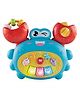 FunBlast Musical Crab Piano Toy with Lights for Kids  Pack of 1 (Blue)