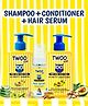 TWOO-The Wise Old Owl 3-Step Hair Care Combo (De-Knotty Shampoo, De-Knotty Conditioner & Hair Serum)