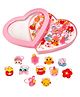 FunBlast Adjustable Cartoon Shaped Ring with Heart Shaped Box for Girls  Pack of 36 Ring (Multicolor)