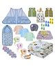 Toddylon Newborn Baby Essentials Kit 28 Items Combo Set New Born Kit 0 to 6 Months  Grey