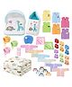 Toddylon Newborn Baby Essentials Kit 40 Items Combo Set Baby Kit for New Born 0 to 6 Months Blue