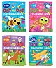 Jolly Kids Dot-To-Dot Colouring Books Set Of 4 -English