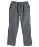 CAVIO Cotton Blend Woven Solid Pants - Dark Grey