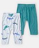 Carter's Viscose Woven Full Length Sea Life Printed Leggings Pack Of 2 ( Colour May Vary )