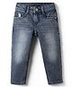 US Polo Assn Full Length Solid Colour Denim Jeans - Blue