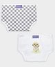 Mi Arcus 100% Cotton Printed & Check Design Cloth Diaper Cover - Multicolor
