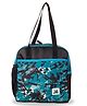 JUSTBAGS Insulated Lunch Bag with Bottle & Spoon Holder | Teal Storm | Tiffin Bag Perfect for Work & School | Age 5 & Above| 8L | 10