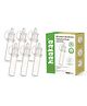 haakaa Silicone Colostrum Collector Feeding Pack (Pre-Sterilised) - Collect, Store & Feed - 4ml - 6pcs