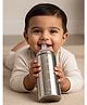 Baby Moo Stainless Steel Feeding Bottle Silver 250 ml