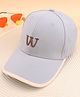 KIDLINGSS W Letter Embroidered Cap - Light Blue - Circumference 64-66 Cms