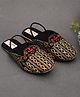 Little Palz Abstract Embroidered Mojaris - Multi Colour