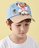 Vritraz Woven Bear Astronaut Applique Detailed Baseball Cap - Blue - Circumference 52-56 Cms