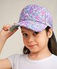 Vritraz Woven Heart Printed Baseball Cap - Multi Colour - Circumference 52-56 Cms
