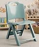 Purple Tots Ergonomic Kids Chair  Durable Plastic Study, Play & Dining Chair with Comfortable Support (Sea Green)
