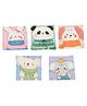 Teri Beri 100% Cotton Muslin Baby Washcloths Ultra Soft Reusable Face Towels for Newborn, Infant Bathing, Feeding & Burping Pack of 5 L 25 x 25 cm - Multicolor