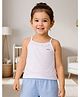 Kidbea Bamboo Knit Sleeveless Solid Camisole - White